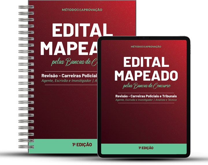Edital Mapeado 1.0 - Policiais e Tribunais